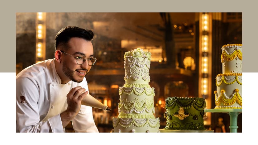 Chef Carlos Pena, DIY Wedding Cake