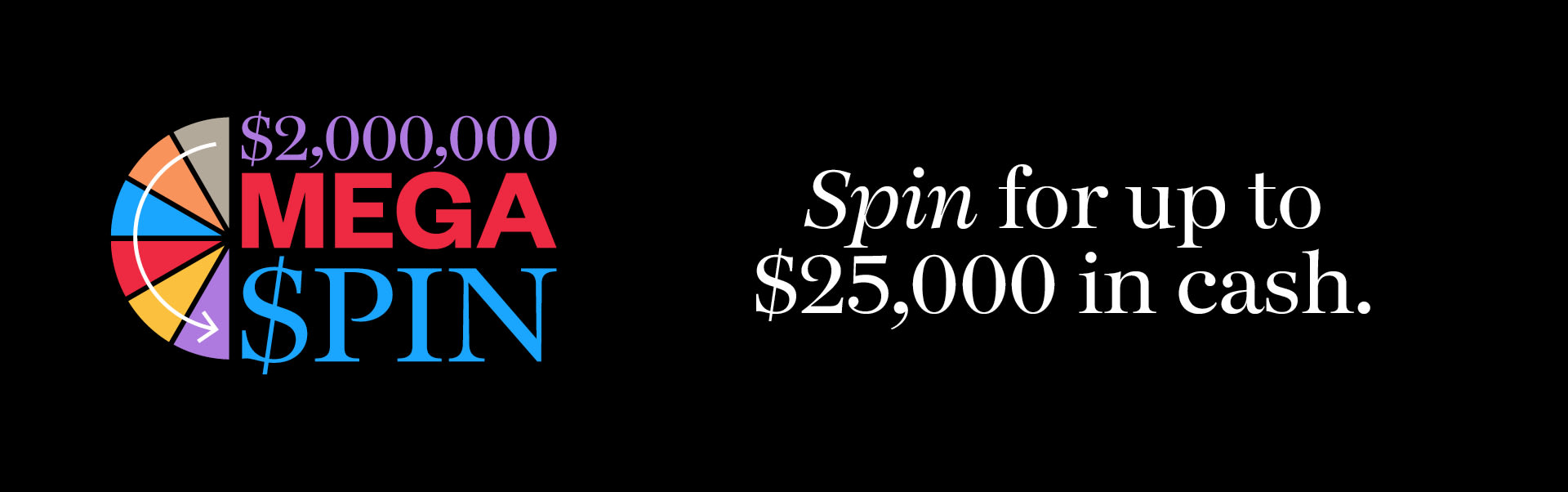 $2,000,000 Mega Spin