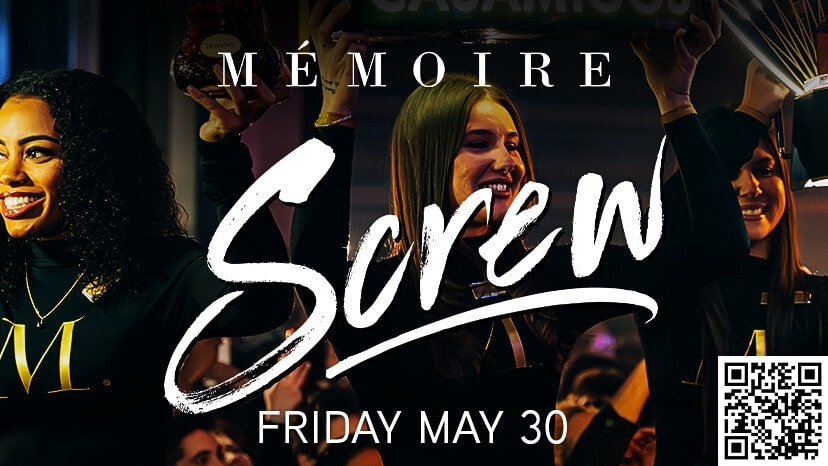 Screw performs at Memoire on May 30