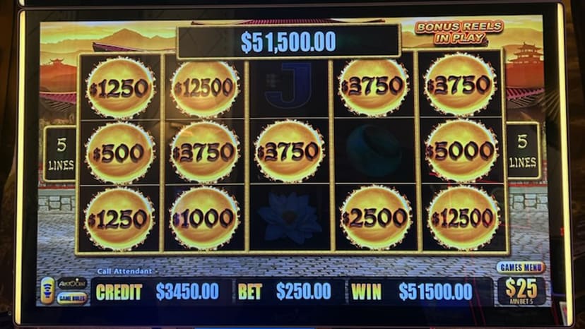 A guest won $51,500.