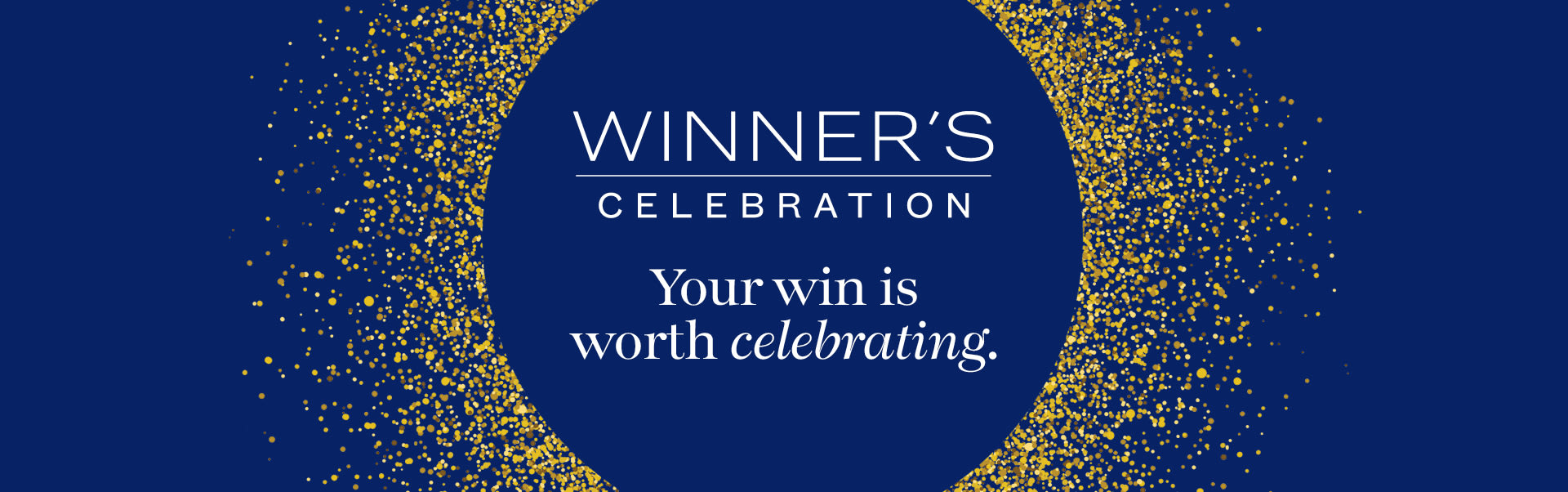 Winner's Celebration