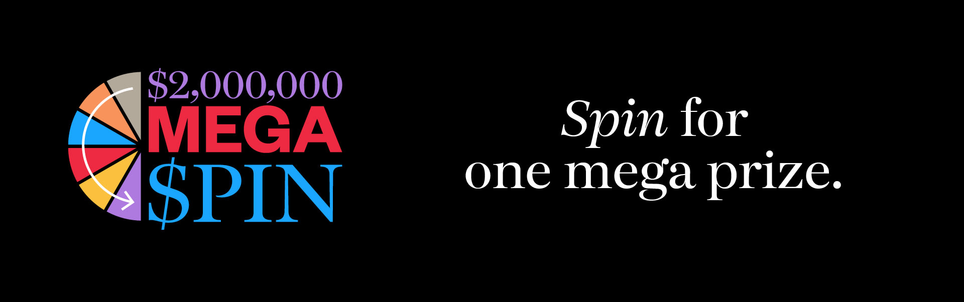 $2,000,000 Mega Spin
