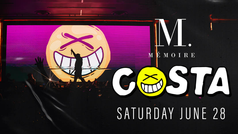 Costa performs at Memoire on June 28