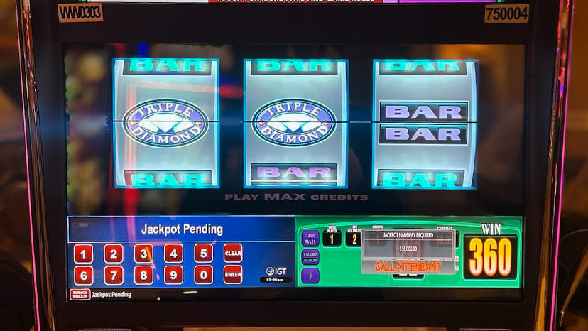 A guest won $36,000.