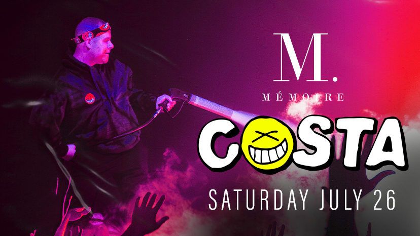 Costa performs at Memoire on July 26