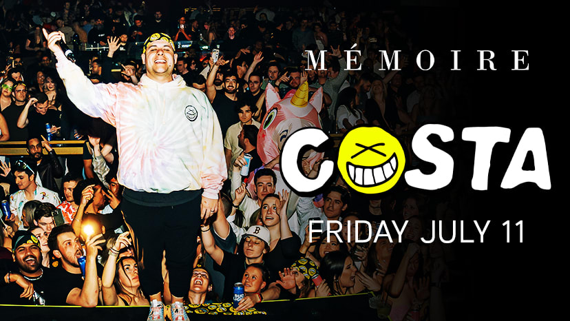 Costa performs at Memoire on July 11