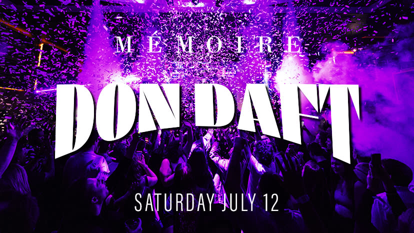 Don Daft performs at Memoire on July 12