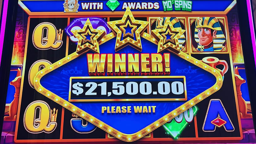 A guest won $21,500