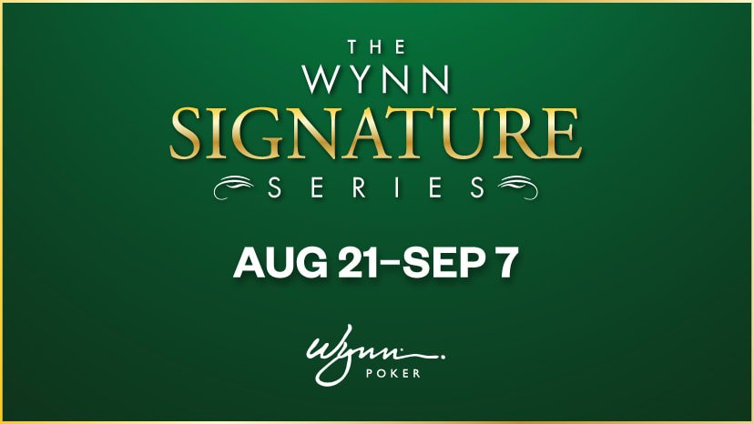 Wynn Signature Series Poker Tournament Aug-Sep 2025