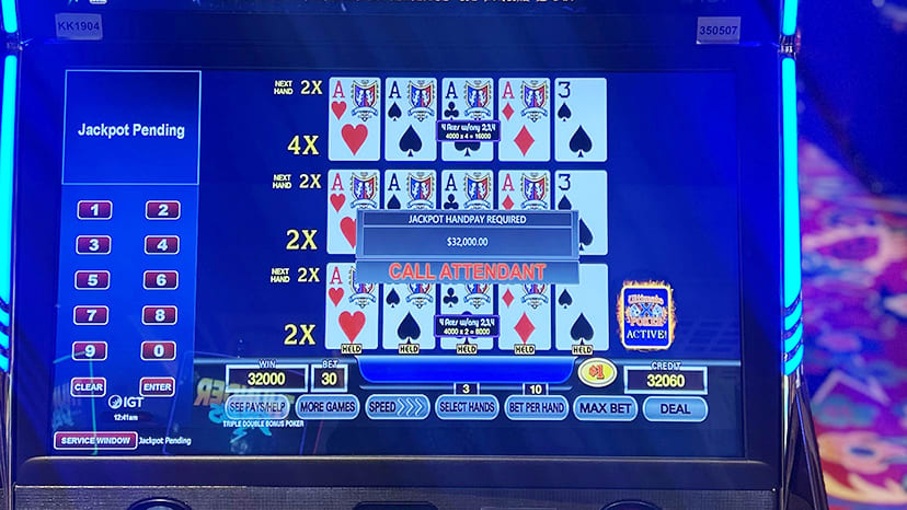 A guest won $32,000
