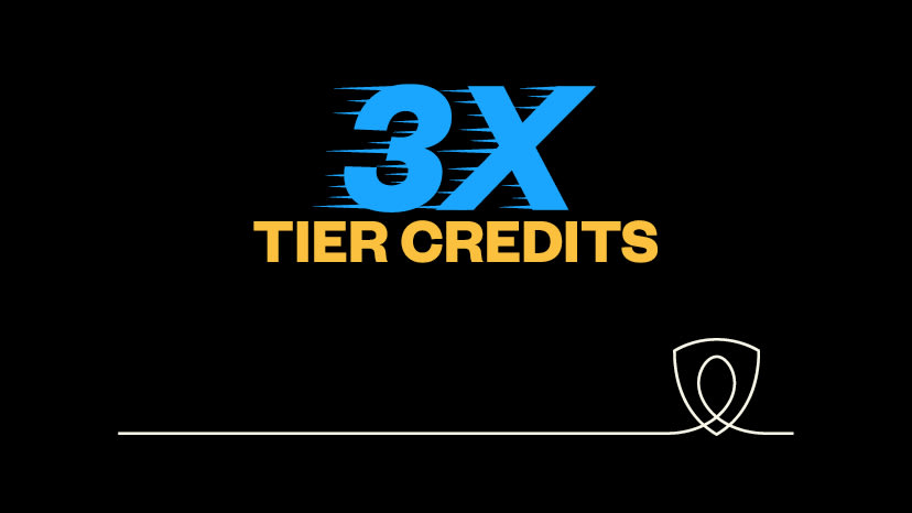 3X Tier Credits