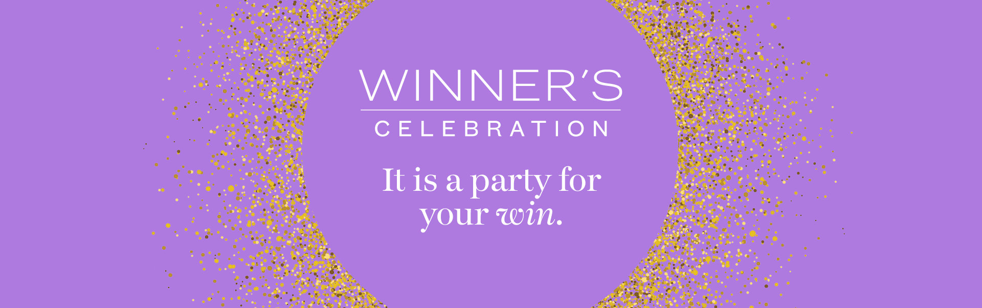Winner's Celebration