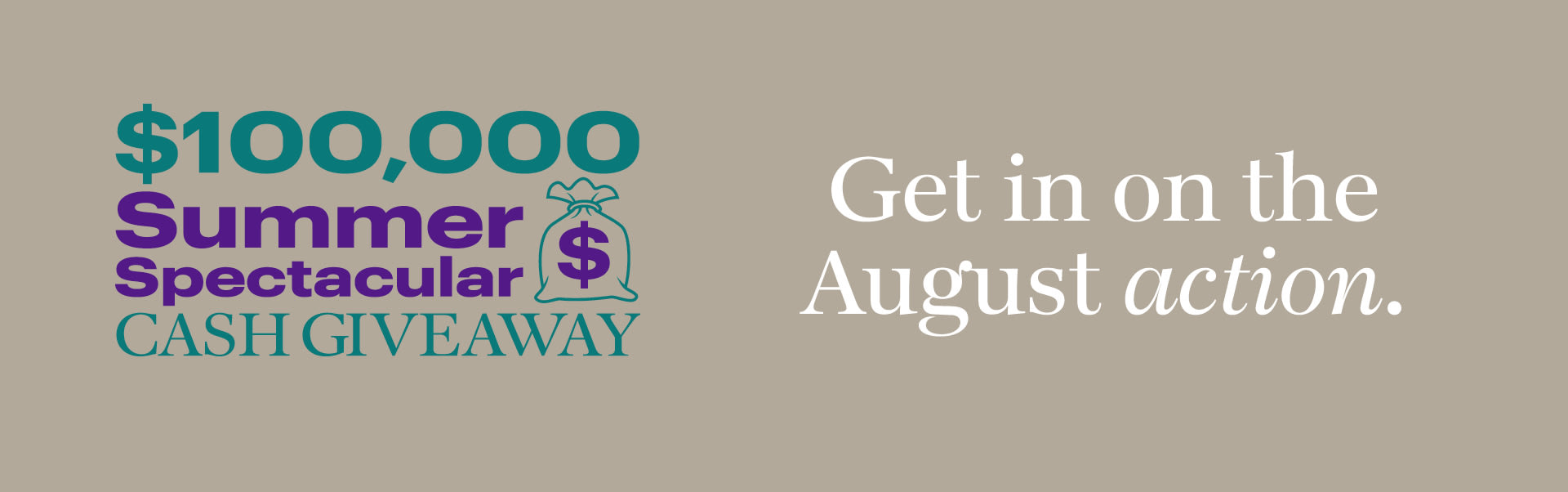 $100,000 Summer Spectacular Cash Giveaway
