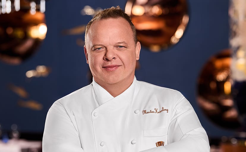 Pisces Bar & Seafare Chef Martin Heierling
