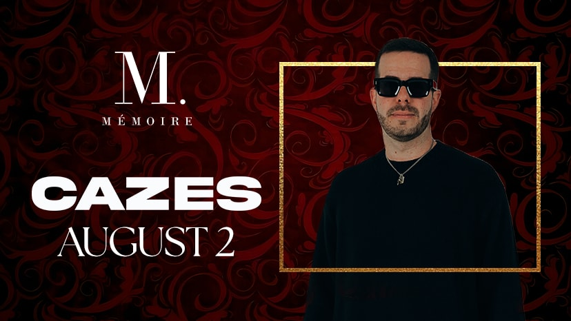 Cazes performs at Memoire on August 2