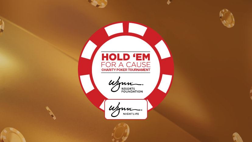 Hold'em for a cause charity poker tournament at Wynn Las Vegas