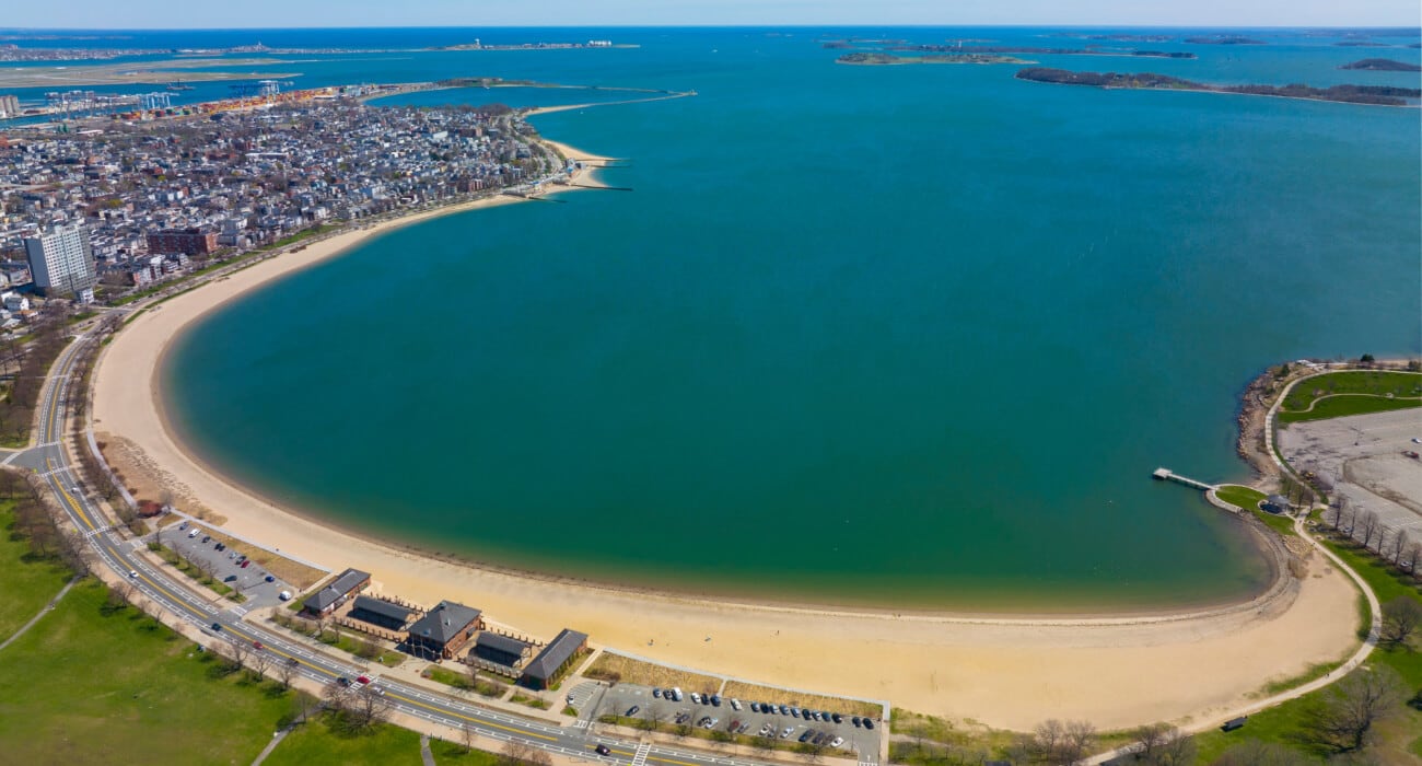 Carson Beach in Boston