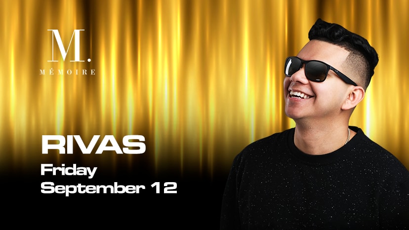 Rivas performs at Memoire on September 12