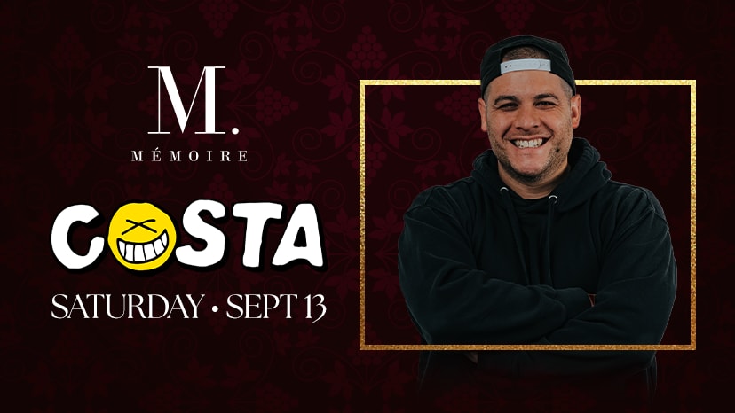 Costa performs at Memoire on September 13