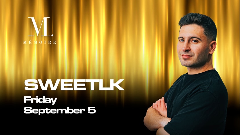 Sweetlk performs at Memoire on September 5