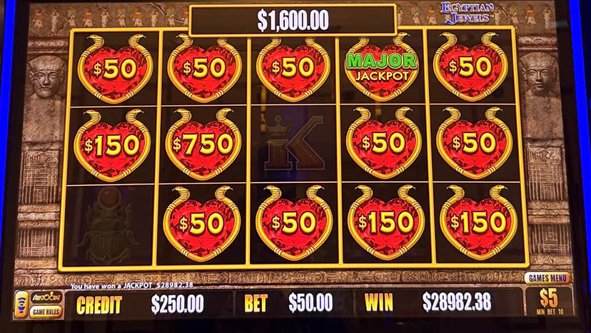 A guest won $28,982