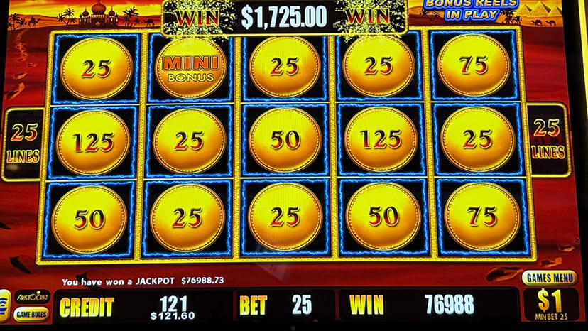A guest won $76,988