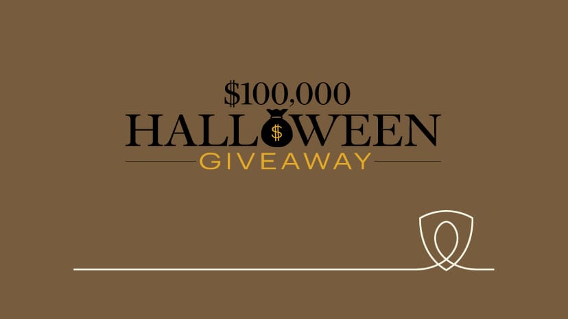 $100,000 Halloween Giveaway
