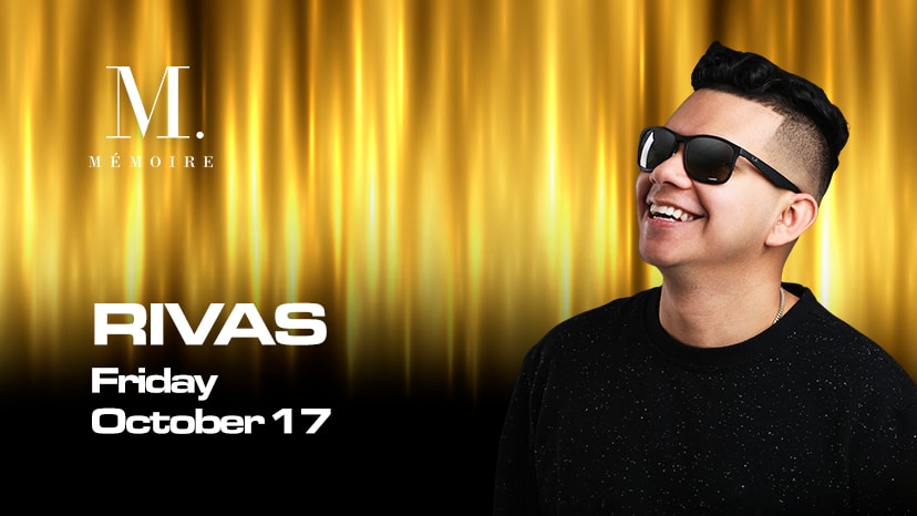 Rivas performs at Memoire on October 17