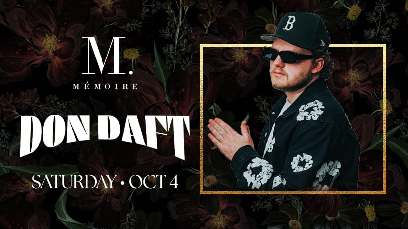Don Daft performs at Memoire on October 4