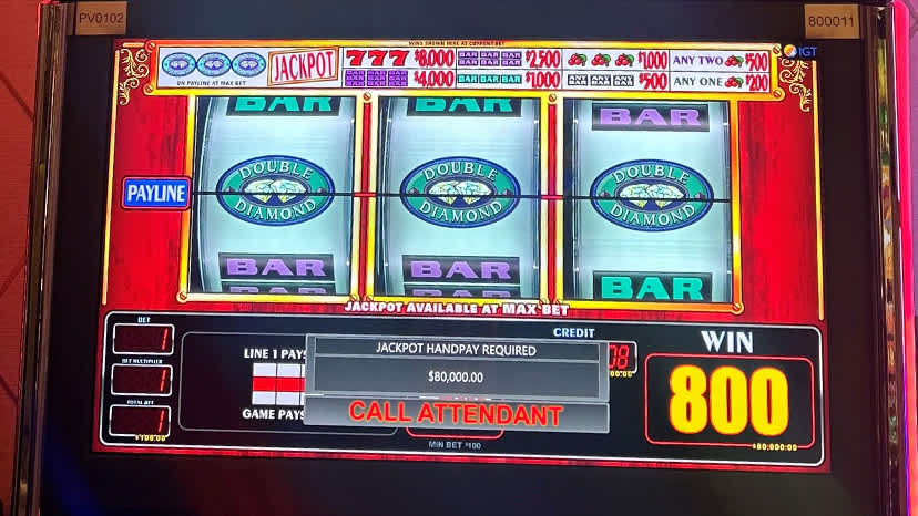 A guest won $80,000.