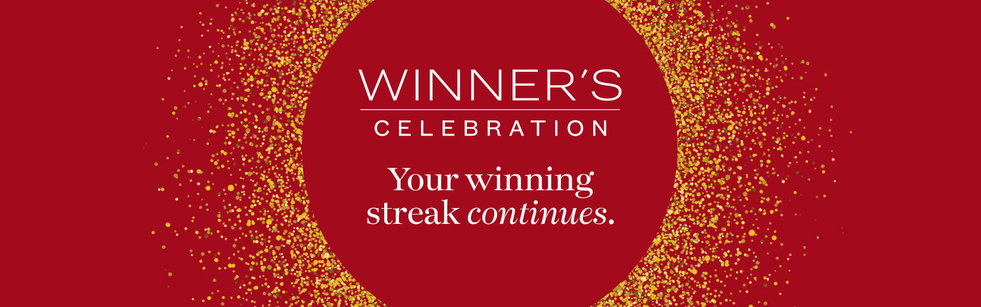 Winner's Celebration