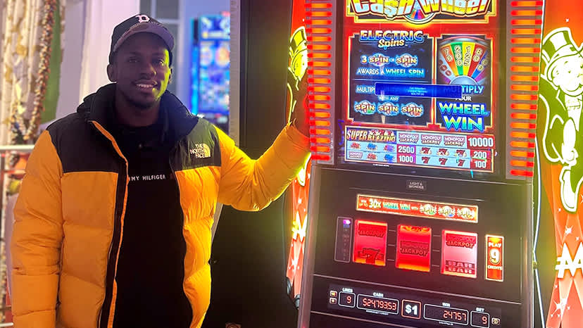 A guest won $24,757.