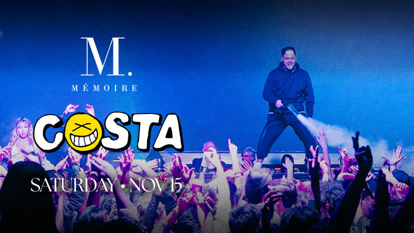Costa performs at Memoire on November 15