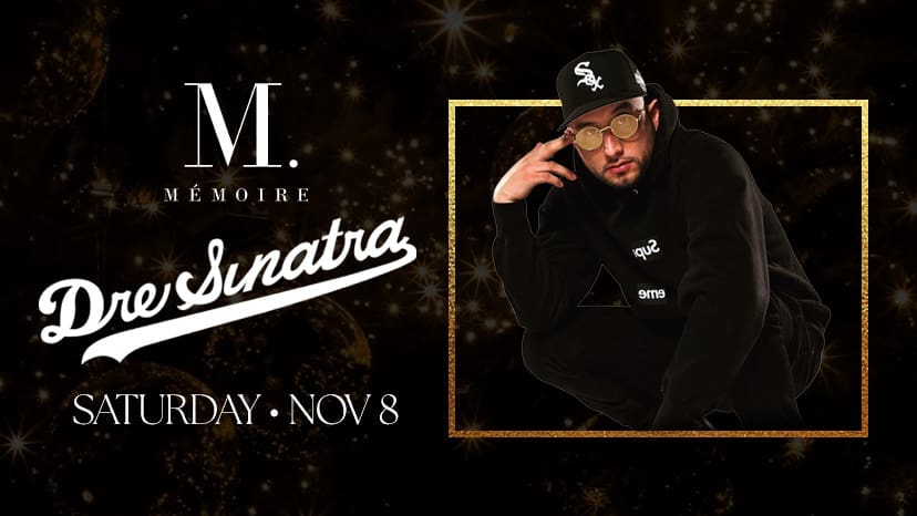 Dre Sinatra performs at Memoire on November 8