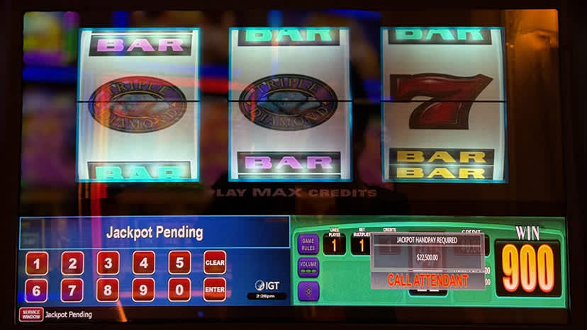 A guest won $22,500.