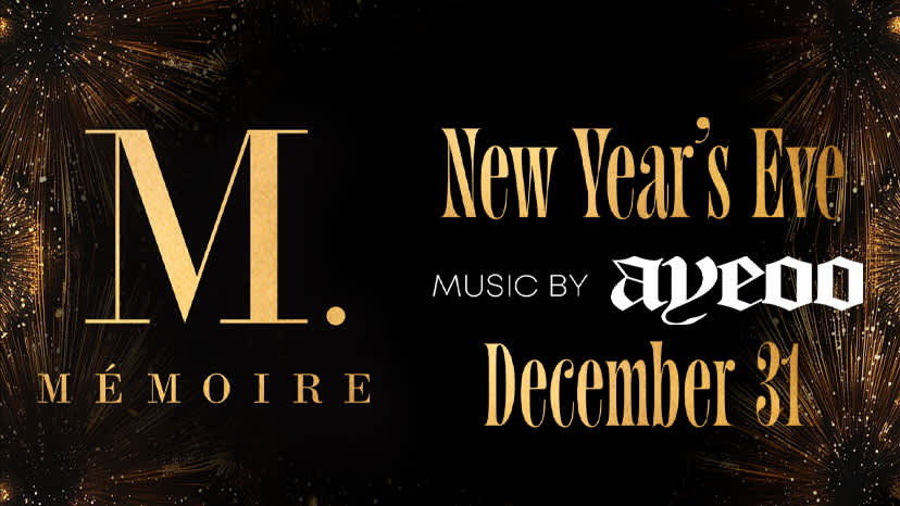 Ayeoo performs at Memoire on December 31