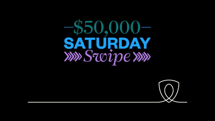 $50,000 Saturday Swipe