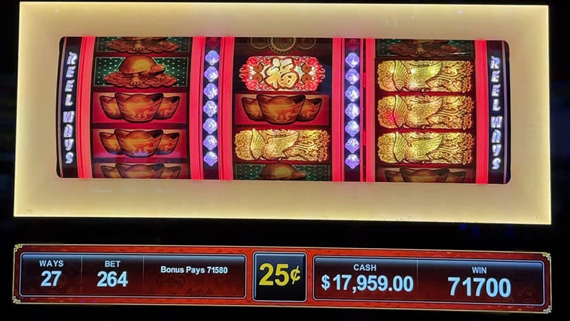 A guest won $17,959