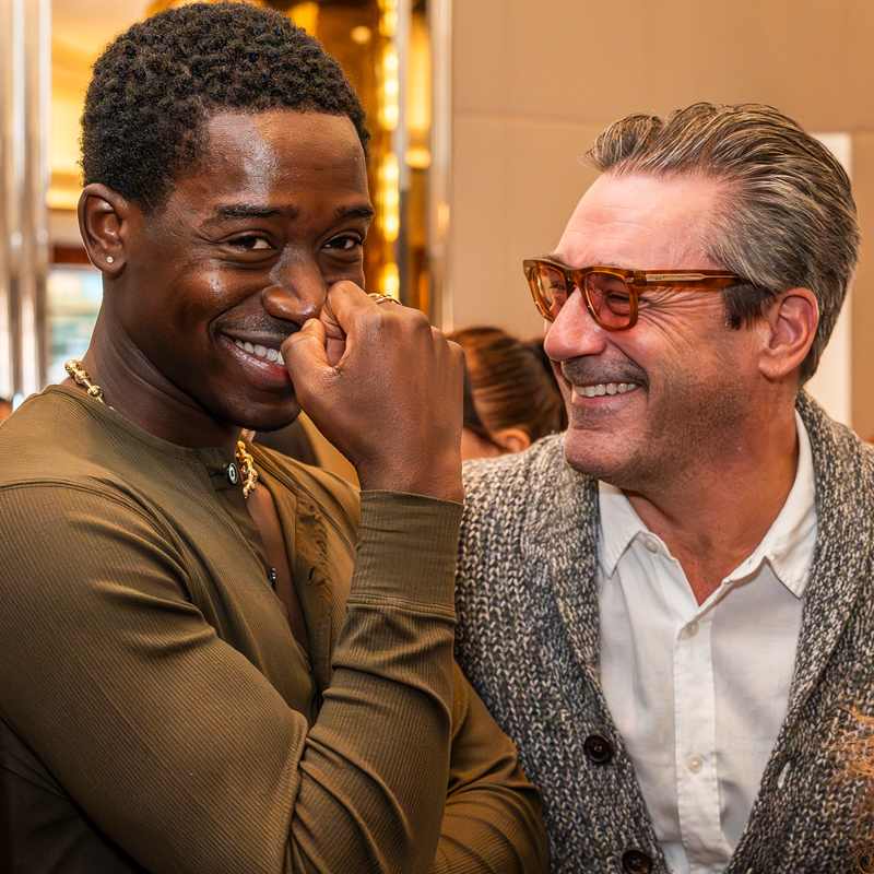 F1 2025 at Wynn Las Vegas - Damson Idris and John Hamm