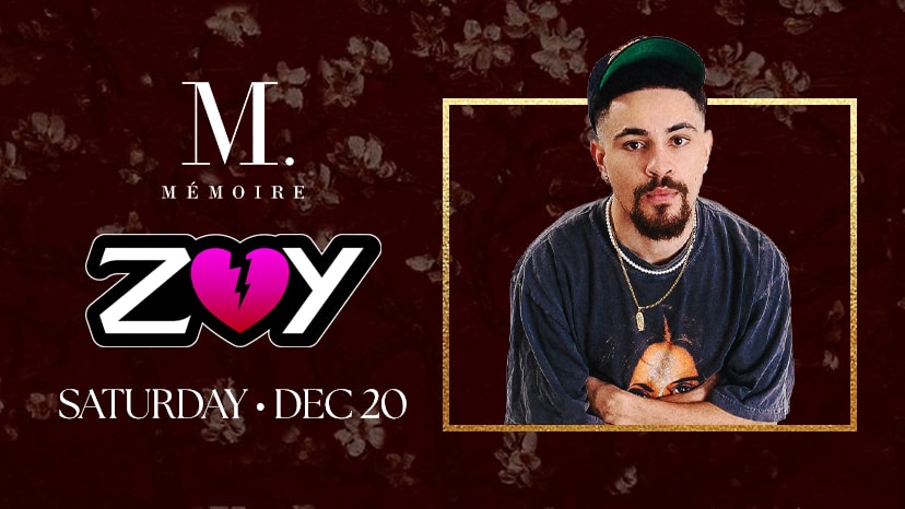 Zay Wilson performs at Memoire on December 20