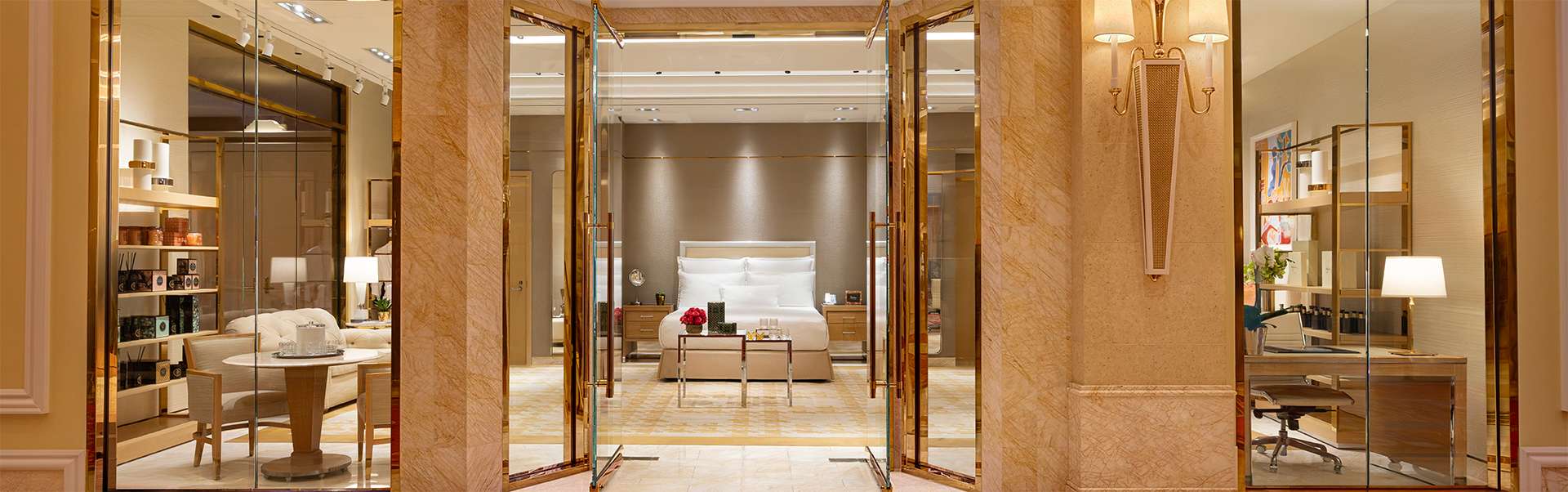 The exterior of Wynn Boutique at Encore Boston Harbor