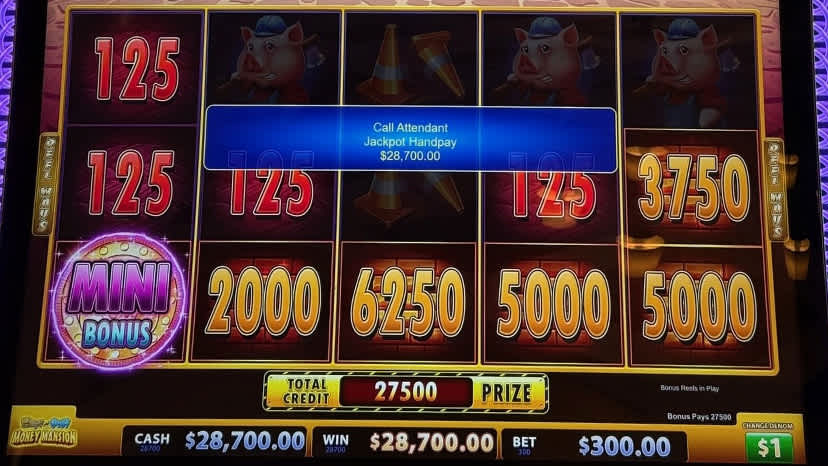 A guest won $28,700