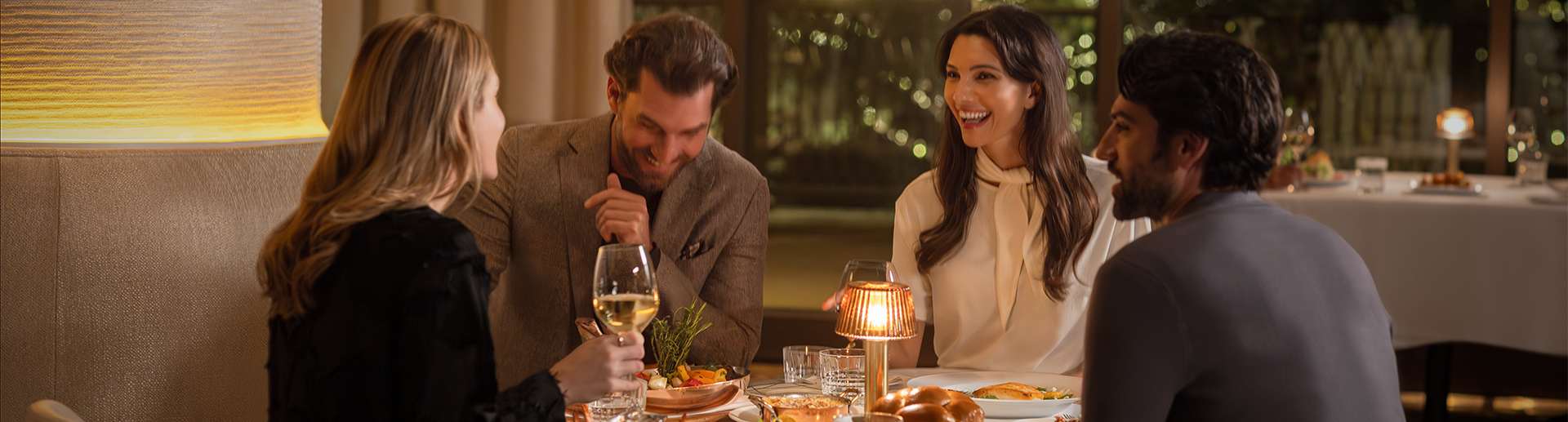 The interior of Rare Steakhouse at Encore Boston Harbor