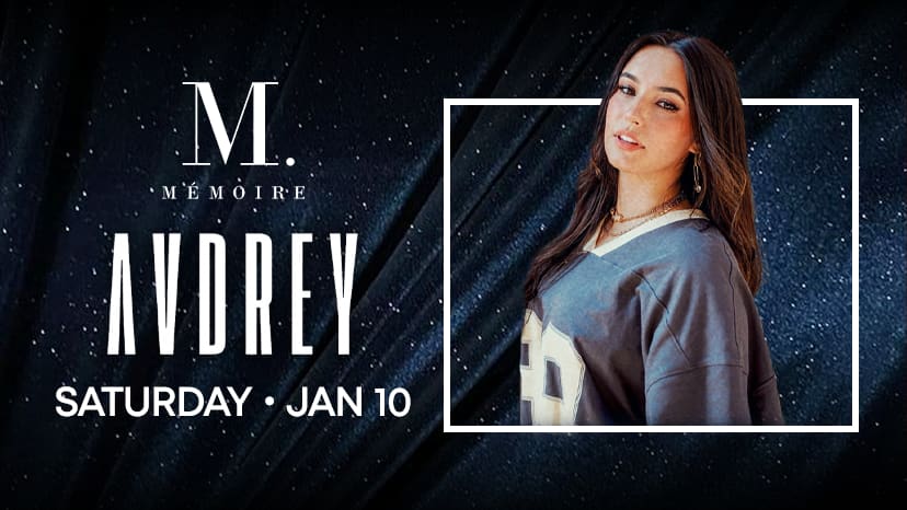 Avdrey performs at Memoire on January 10