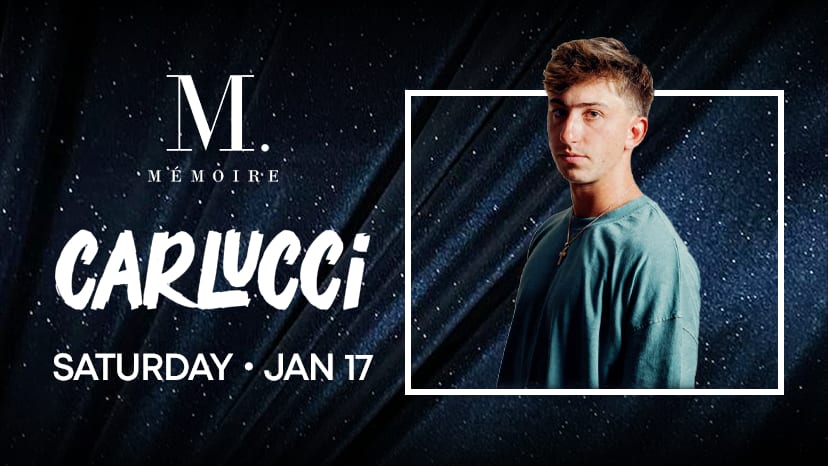 David Carlucci performs at Memoire on January 17