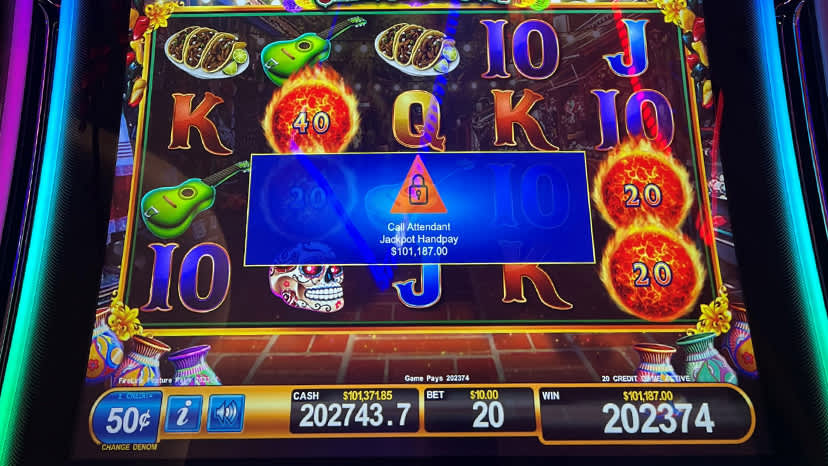 A guest won $101,187