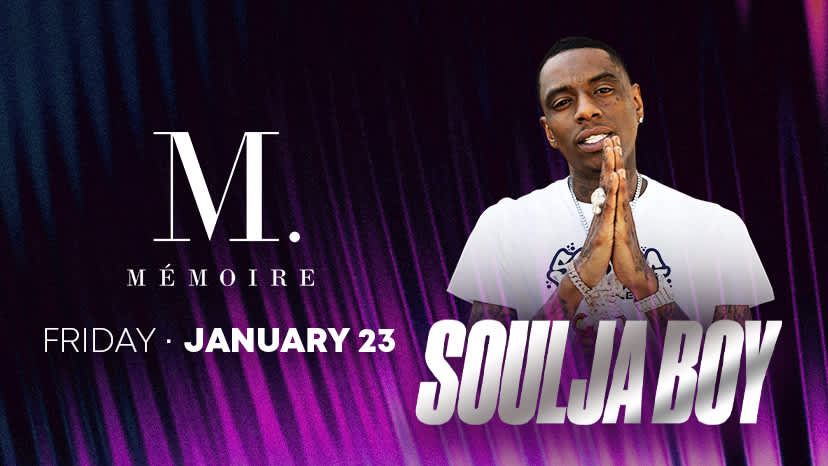 Soulja Boy performs at Memoire on January 23