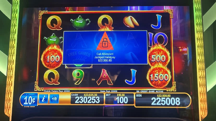 A guest won $22,500.
