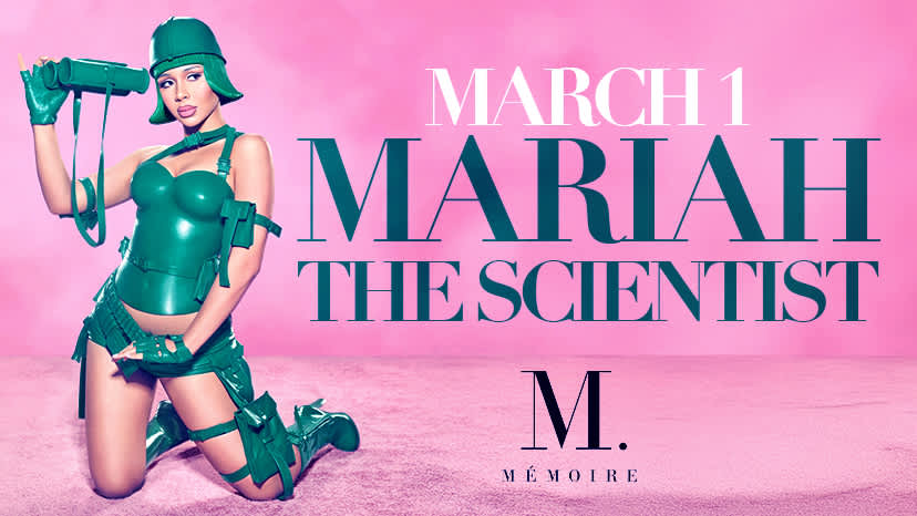 Mariah the Scientist performs at Memoire on March 1