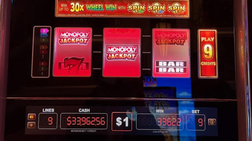 A guest won $33,622.